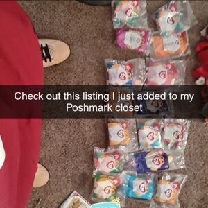 Neon the Seahorse McDonald's TY Beanie Baby